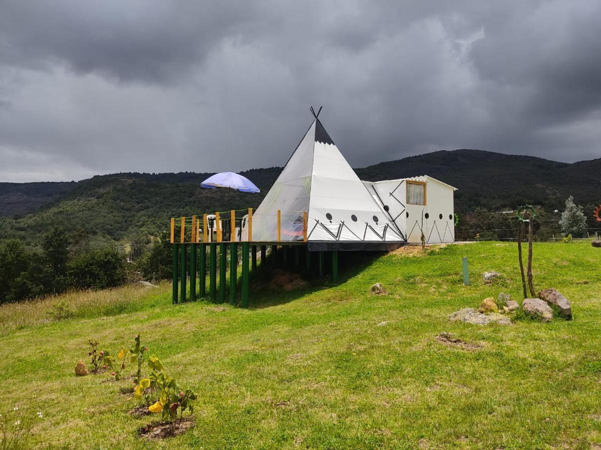 Glamping Hospedaje Mafer Guatavita Exterior foto