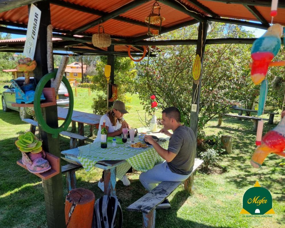 Glamping Hospedaje Mafer Guatavita Exterior foto