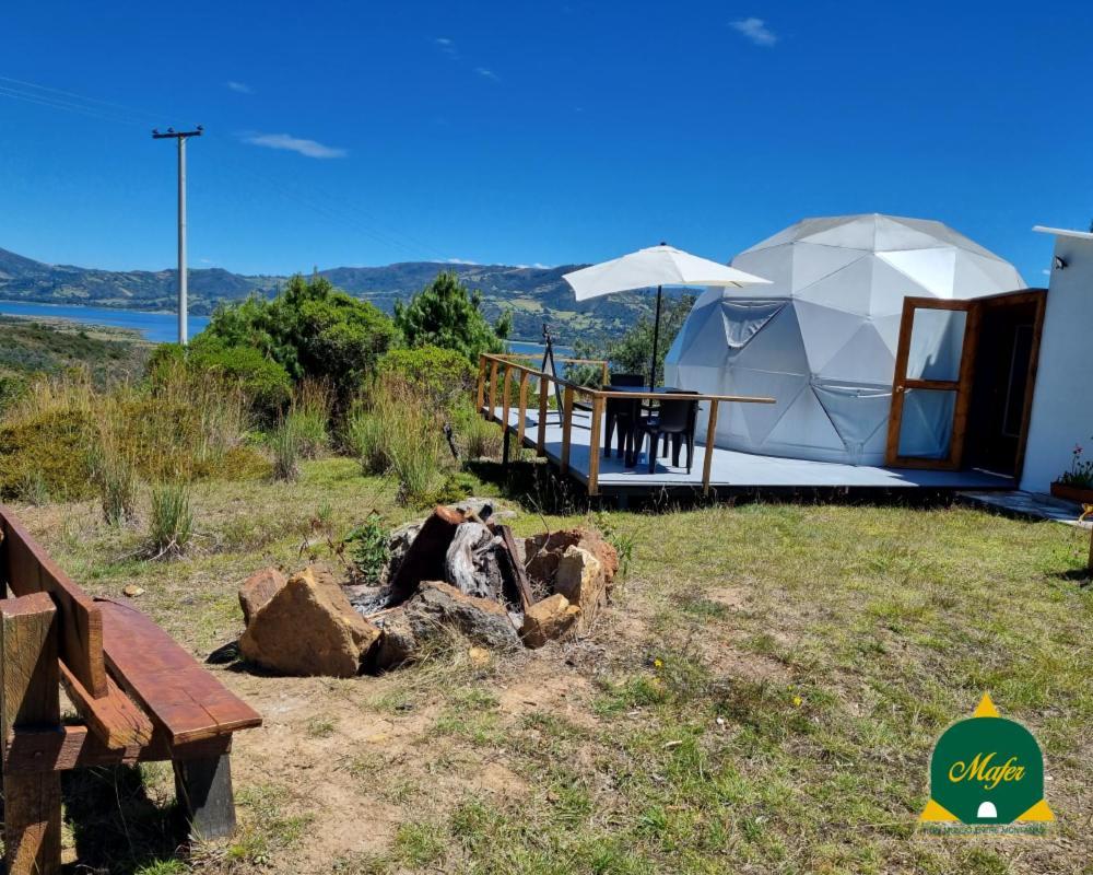 Glamping Hospedaje Mafer Guatavita Exterior foto