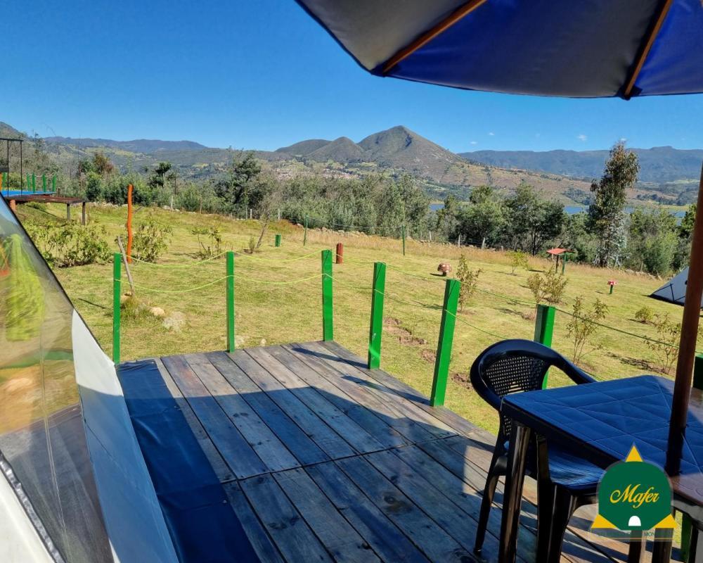 Glamping Hospedaje Mafer Guatavita Exterior foto