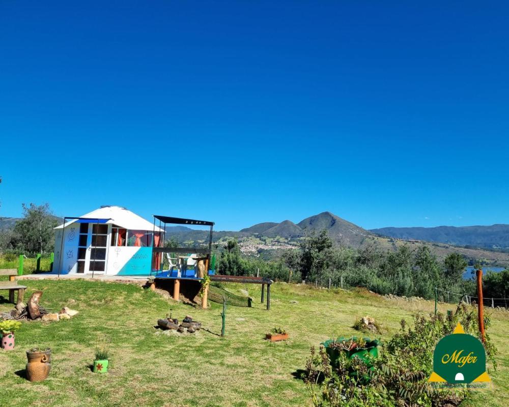 Glamping Hospedaje Mafer Guatavita Exterior foto