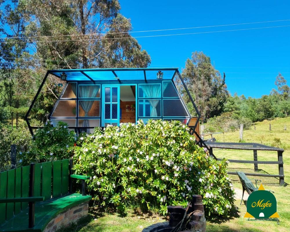 Glamping Hospedaje Mafer Guatavita Exterior foto
