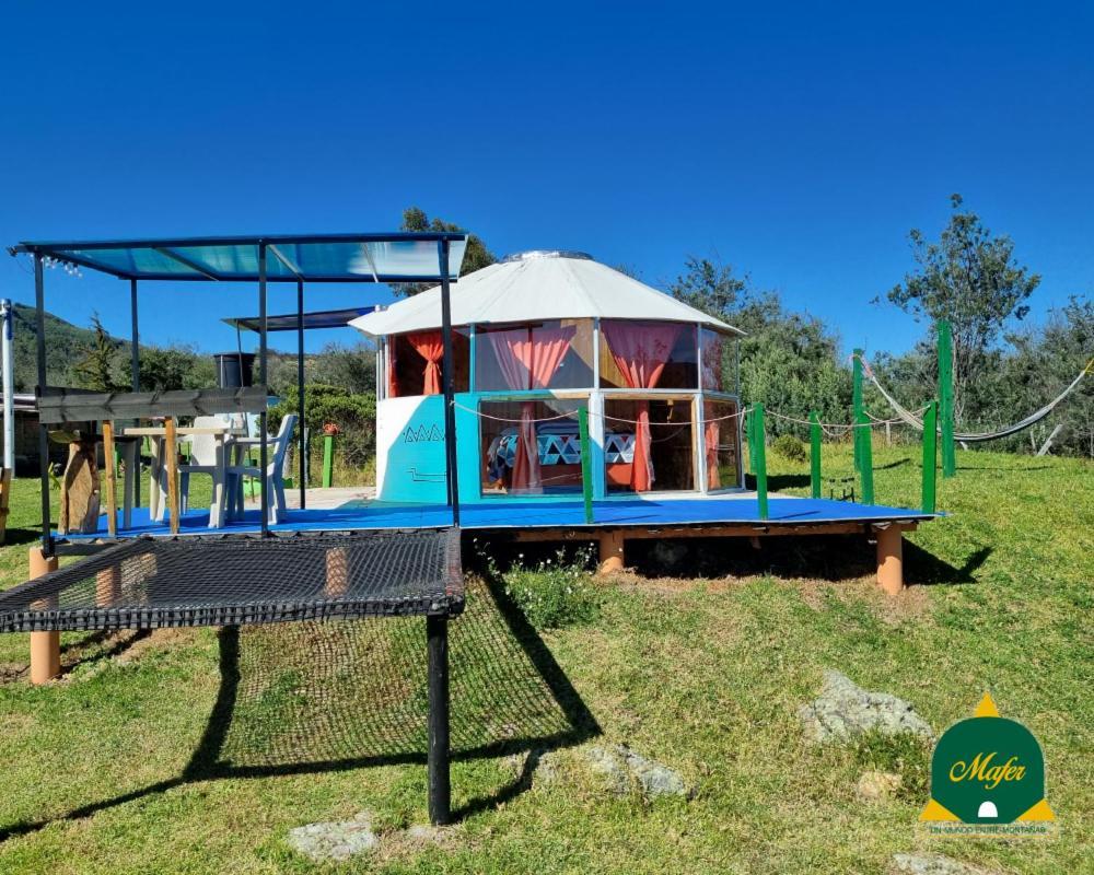 Glamping Hospedaje Mafer Guatavita Exterior foto