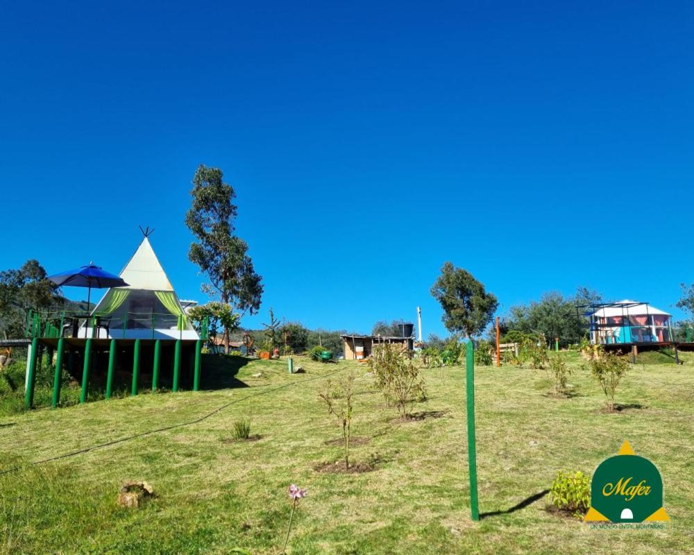 Glamping Hospedaje Mafer Guatavita Exterior foto